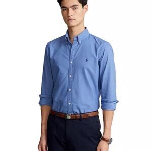 Ralph Lauren Yarmouth Button-Down Shirt
Men's 17-35 Blue Oxford